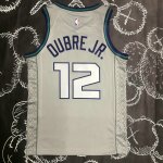 Maillot de Basket #12 Oubre Jr. Hornets 22-23 Gris